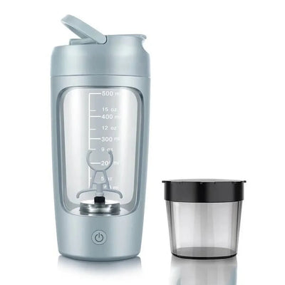 USB Rechargeable Electric Protein Shaker Bottle, Mix Protein Anywhere Anytime, Portable Blender, Gym Pre-Workout Mix